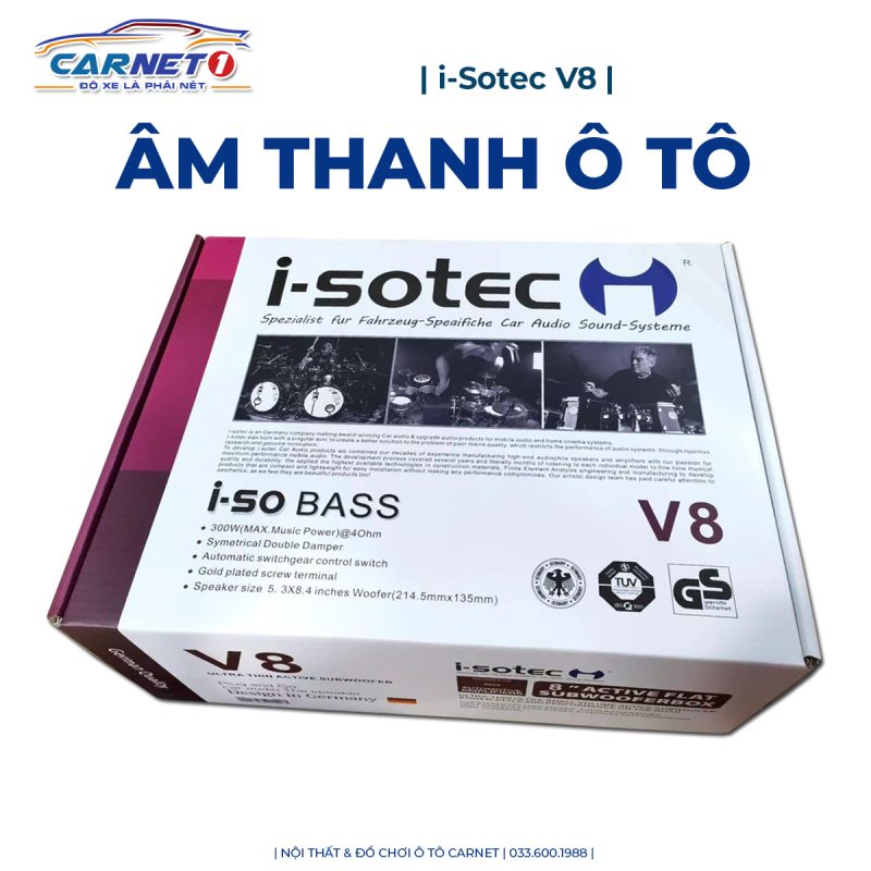 Loa Sub i-Sotec V8